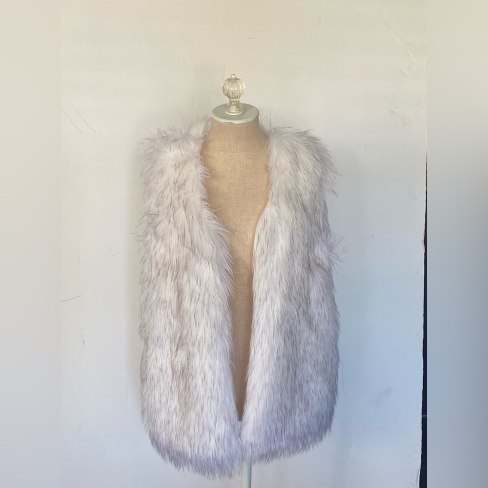 Rachel Pascell Faux fur vest